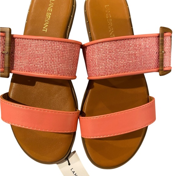 Lane Bryant Pink Women's Sandals - Picture 2 of 6